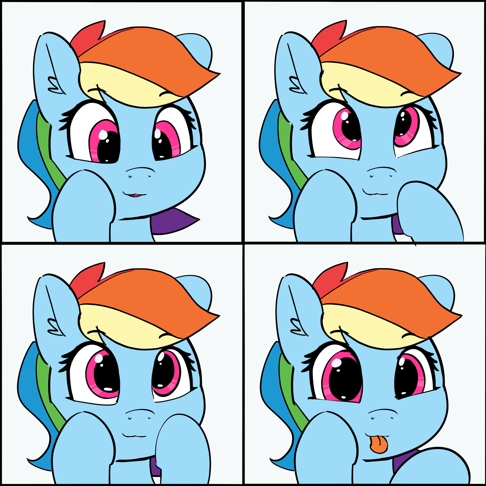 What does Dashie show? - My little pony, Comics, Rainbow dash, Pabbley, Loss