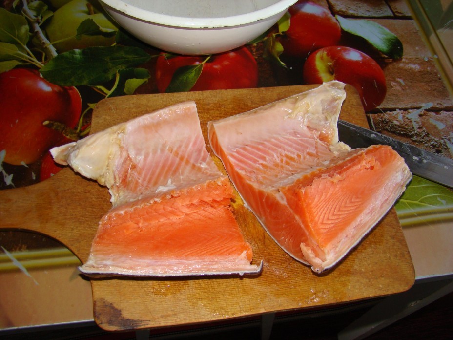 salted trout - Food, Recipe, Cooking, A fish, Salted fish, Trout, Longpost