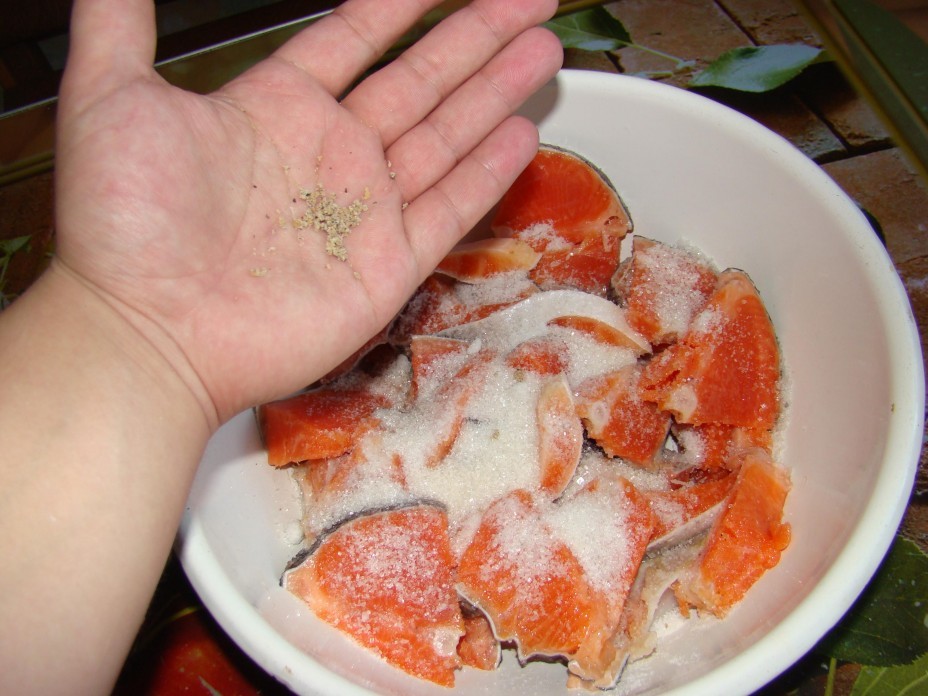 salted trout - Food, Recipe, Cooking, A fish, Salted fish, Trout, Longpost