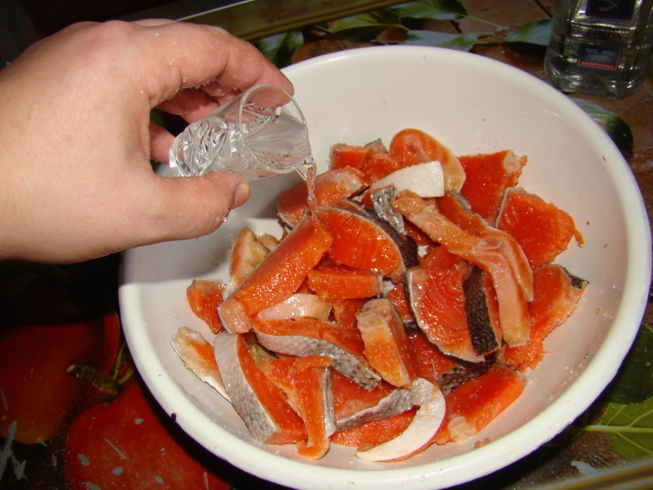 salted trout - Food, Recipe, Cooking, A fish, Salted fish, Trout, Longpost