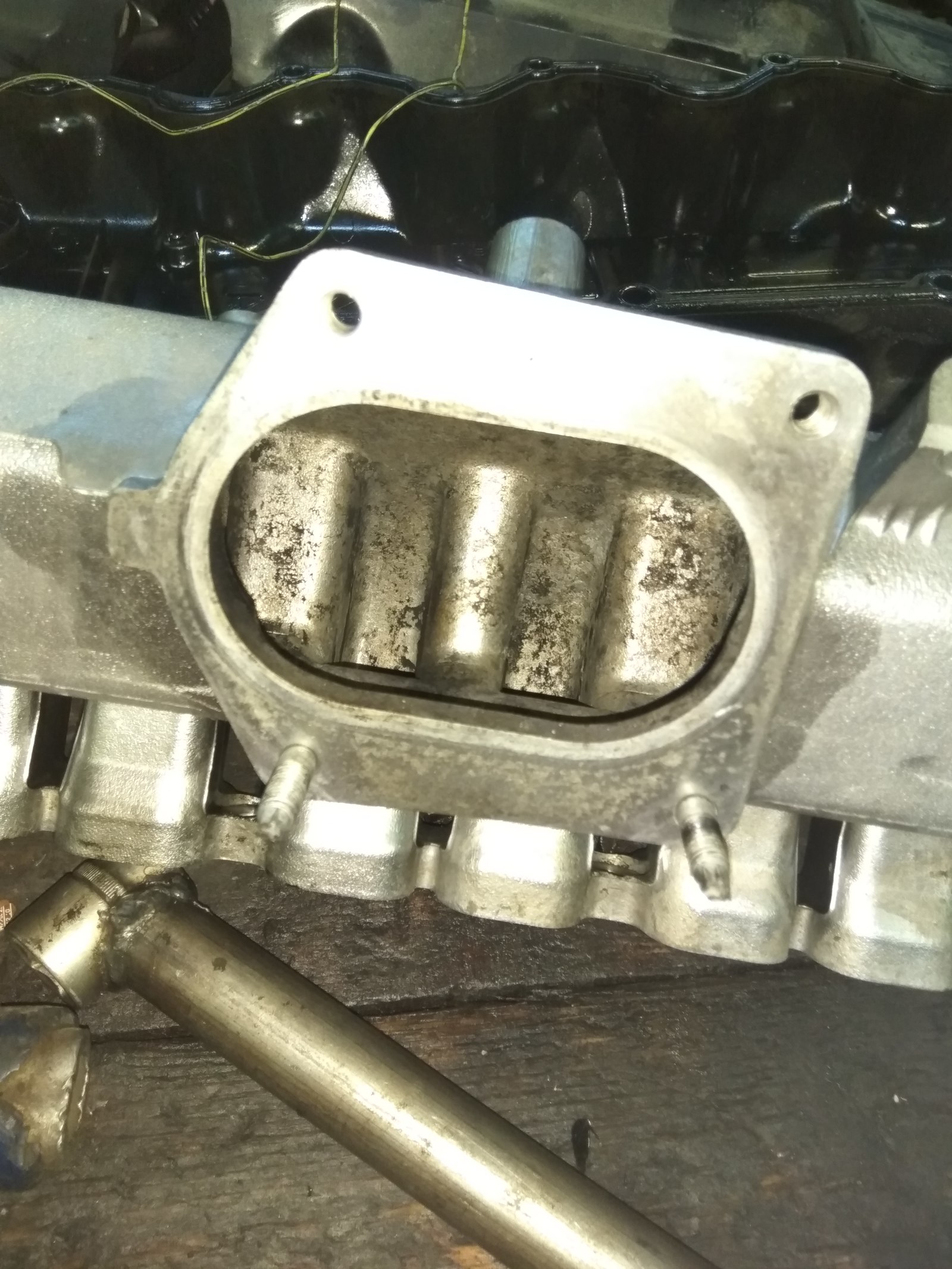 We clean the egr valve on the 100th Cruiser. before and after. - My, Auto, Diesel, Motorists, Car service, Auto repair, Longpost