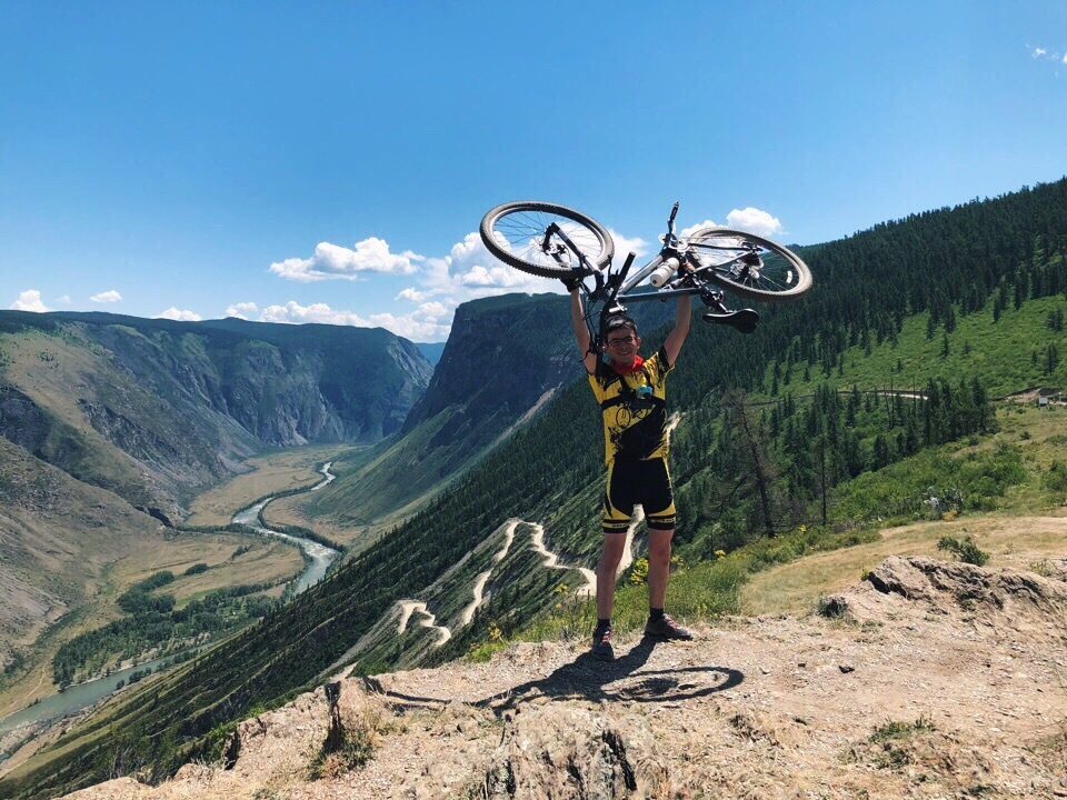 My first light bike trip in Altai. - My, A bike, Novosibirsk, Mountain Altai, Travelers, Longpost, Barnaul, Altai Republic