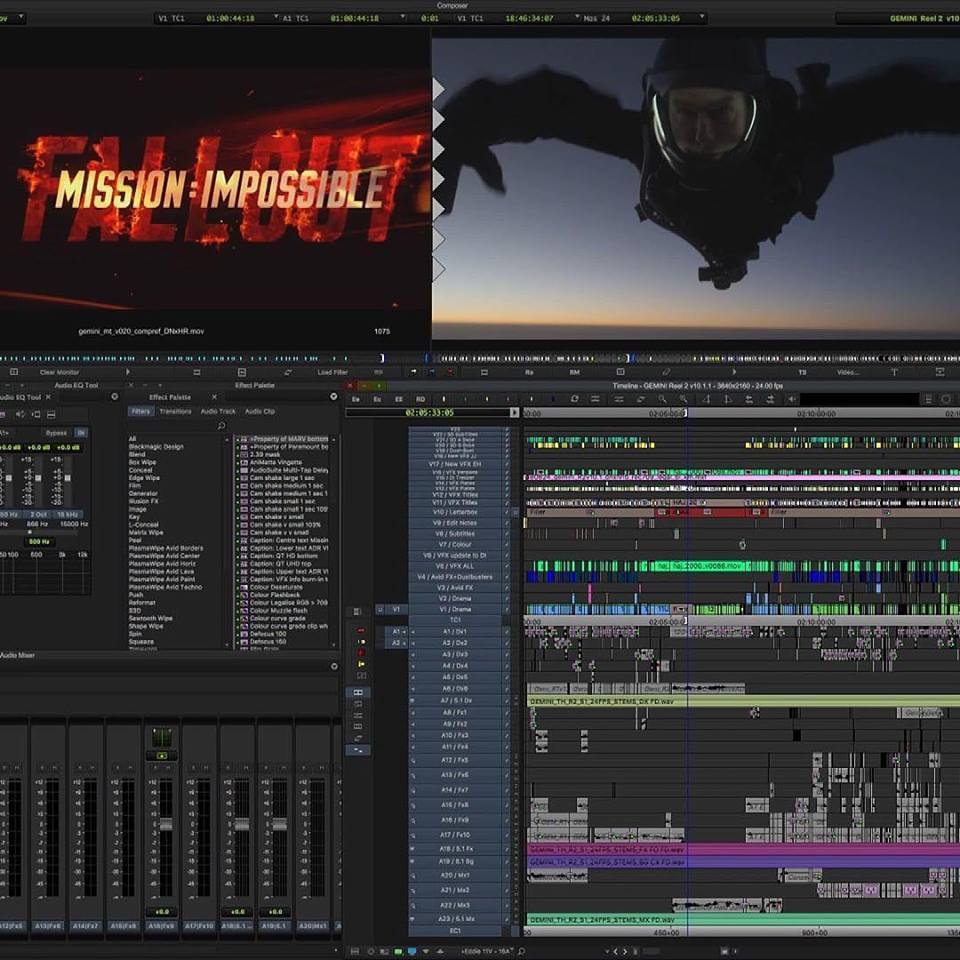 Как выглядит монтаж фильма Миссия невыполнима: последствия - Фильмы, Все о кино, Миссия невыполнима 6, Кино монтаж