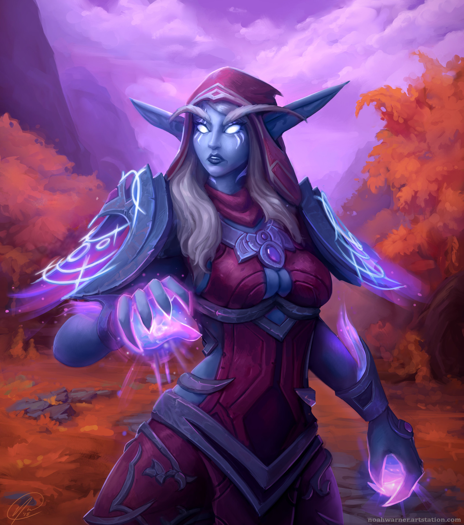 Thalyssra Art - Art, Game art, , Wow, World of warcraft, Warcraft, Thalyssra, Nightborne