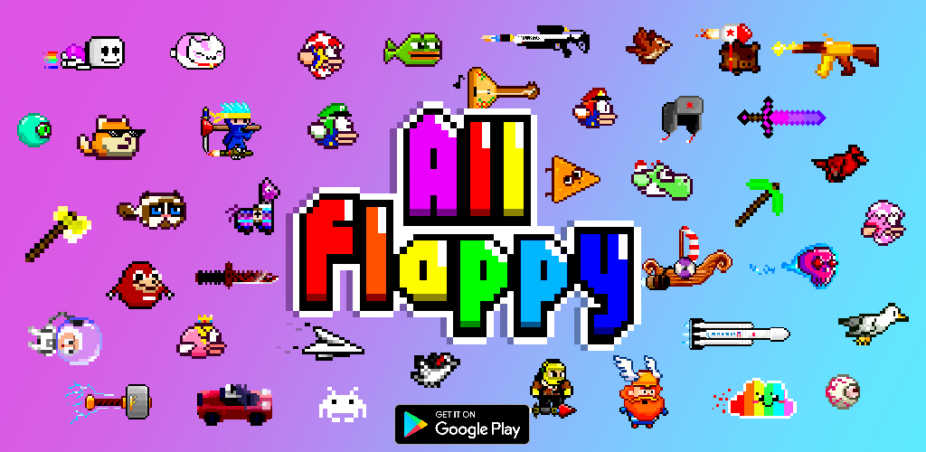 Flappy All is a mobile game development. - My, Gamedev, Game development, Mobile games, Unity3d, Flappy bird, Android, Google play, Games, Longpost