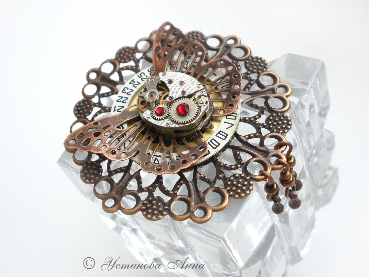 Handmade steampunk decorations - My, No rating, Needlework, Handmade, Steampunk, , Creation, With your own hands, Longpost