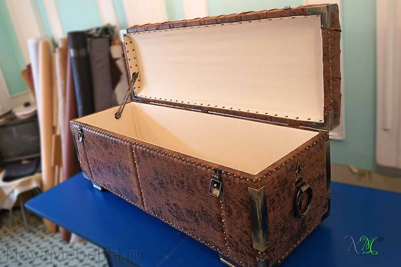 Chest from an old box - My, Box, Needlework with process, Longpost, Friday tag is mine, Video