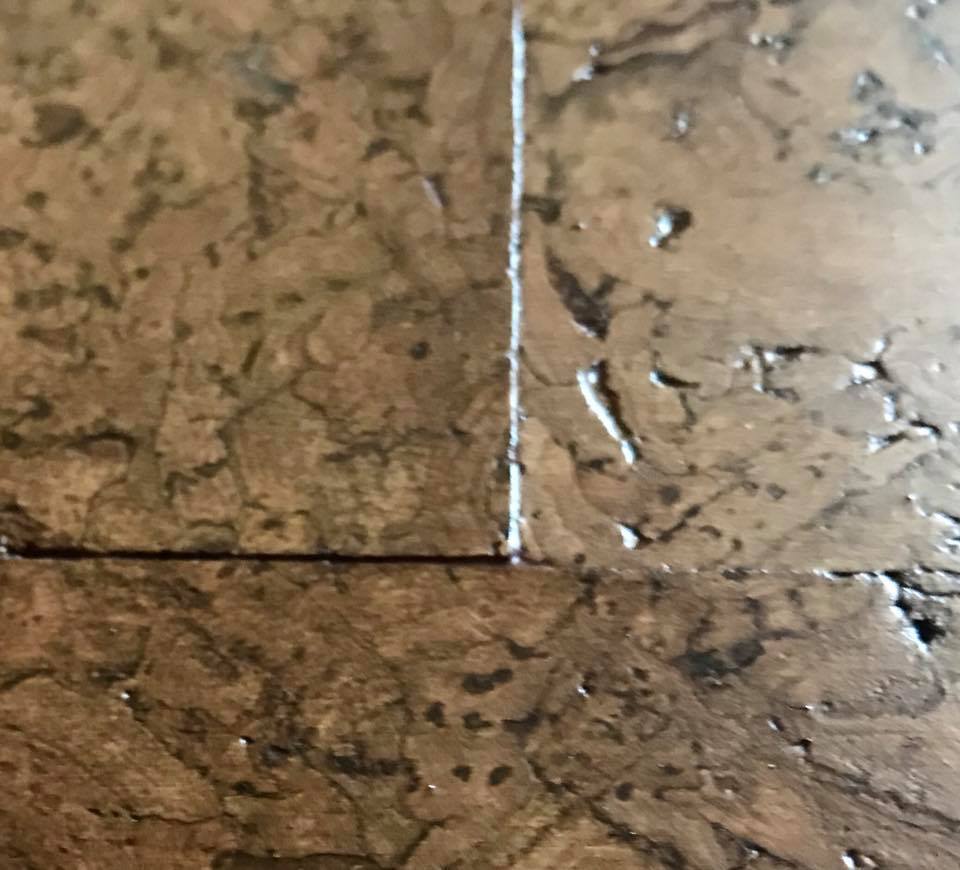 What to do if the cork floor was laid crooked and of poor quality? - Floor, House, Building, Thrown, Cork tree, Crooked hands, Kazan, The photo, Longpost, Scammers