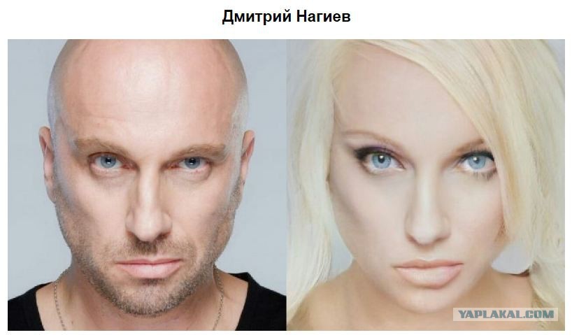 If popular Russian actors turned into women... - Celebrities, Images, Longpost