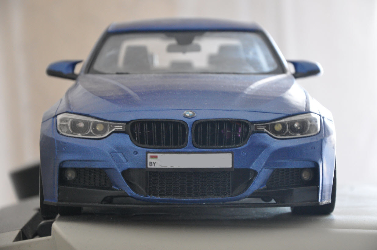 Делаем кузов BMW 3 (f30) m sport (м пакет) c пакетом m performance для RC модели с масштабом 1/10 при помощи 3d печати. Часть 8 - Моё, 3D печать, Rc, BMW, Estoril Blue, BMW 3 F30 м пакет, M performance, 3D принтер, Длиннопост, Радиоуправляемые модели