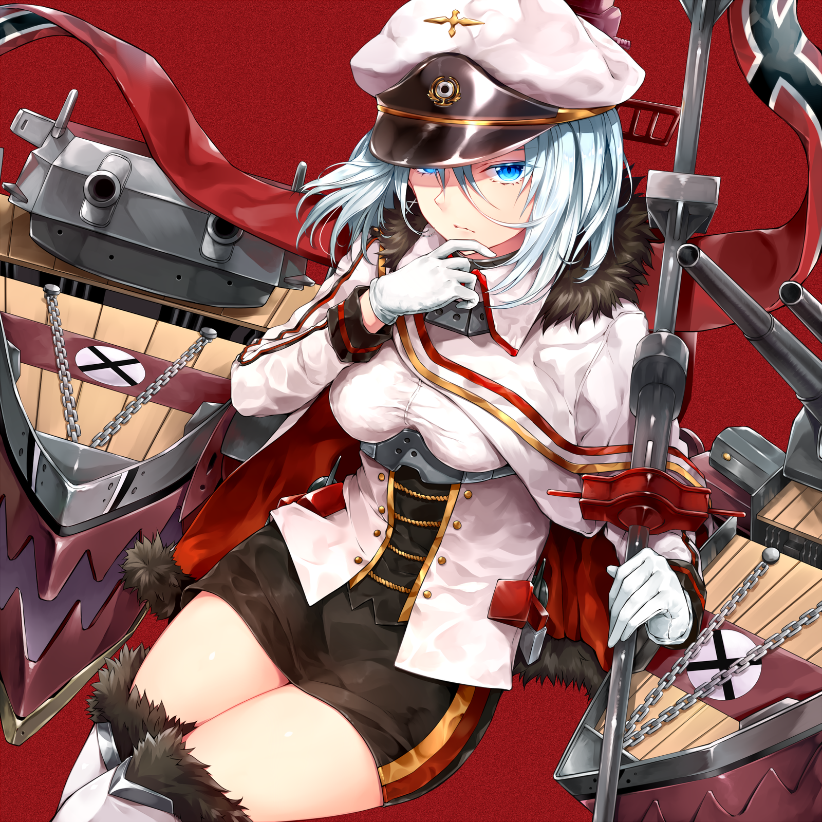 Tirpitz (Azur Lane) - Anime, Anime art, Azur lane, Tirpitz