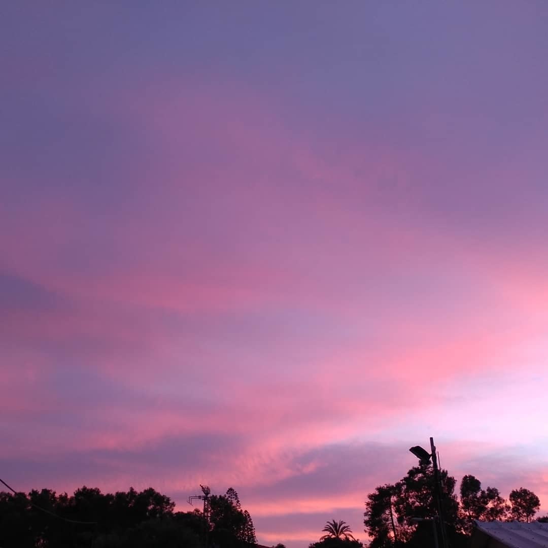 Sunset in Ashdod - My, Landscape, Ashdod, Longpost, Sunset, The photo