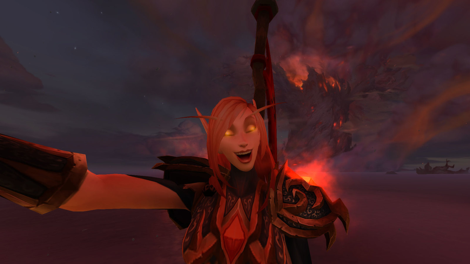 Warm greetings from the dark shores! - My, World of warcraft, Wow, Blizzard