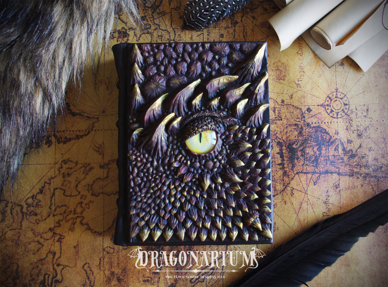 Book Guardian Dragons - My, The Dragon, Polymer clay, Books, With your own hands, Sculpture, Needlework without process, Longpost