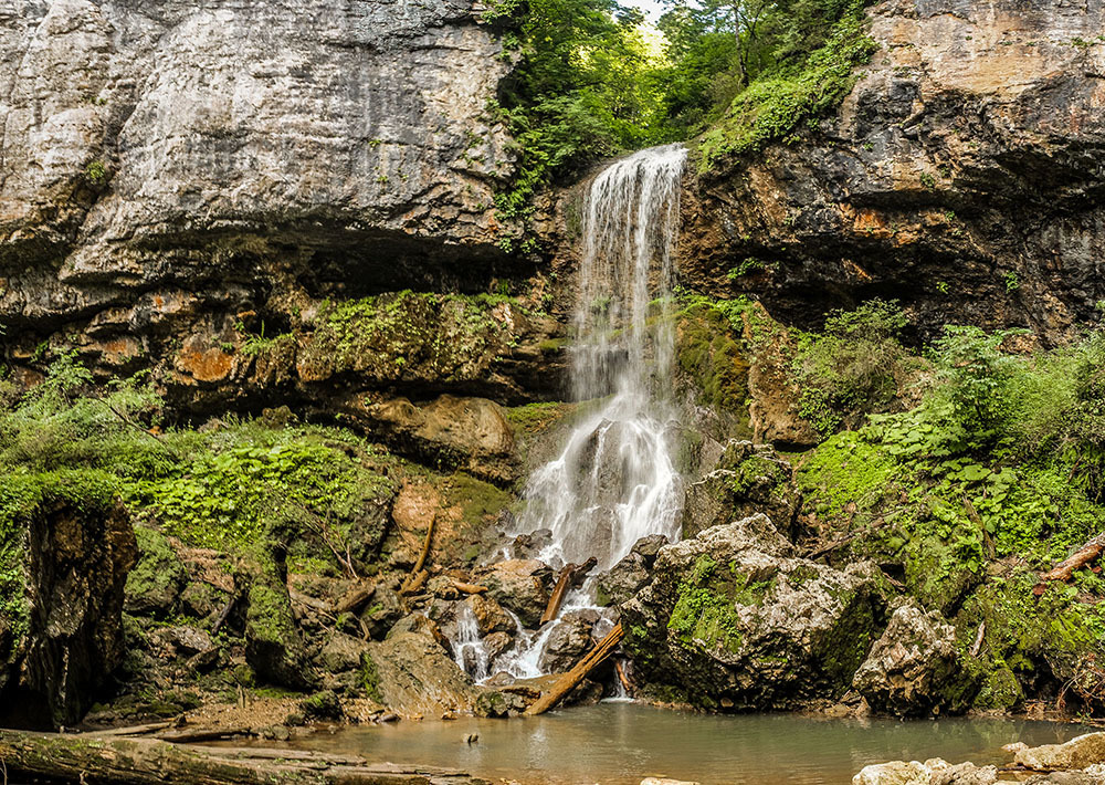 A little about work.. 3 - My, The mountains, Forest, Tourism, Workplace, Work, Republic of Adygea, Краснодарский Край, Longpost, Waterfall