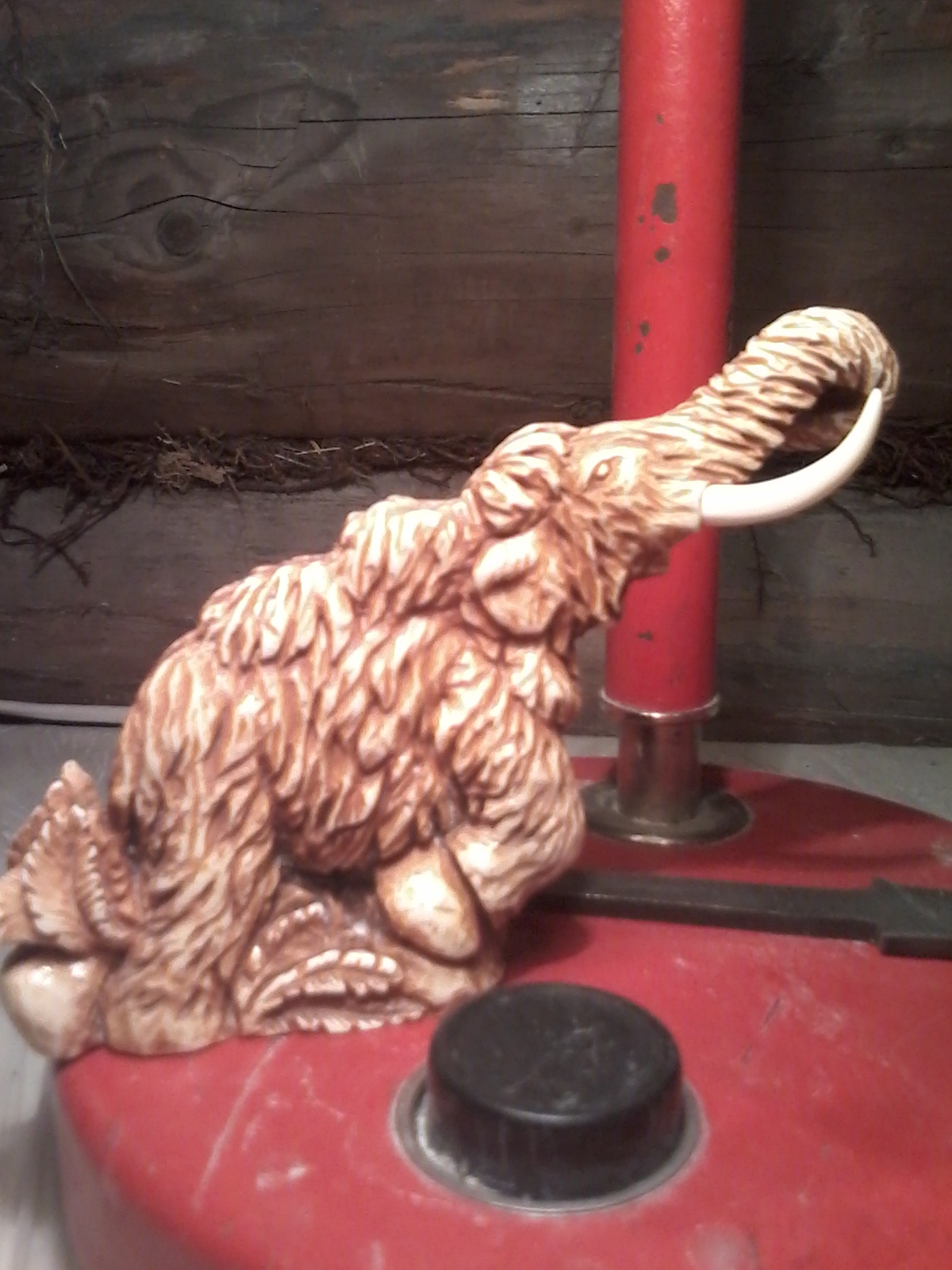 Elk horn mammoths - My, Bone carving, , Longpost, Horns