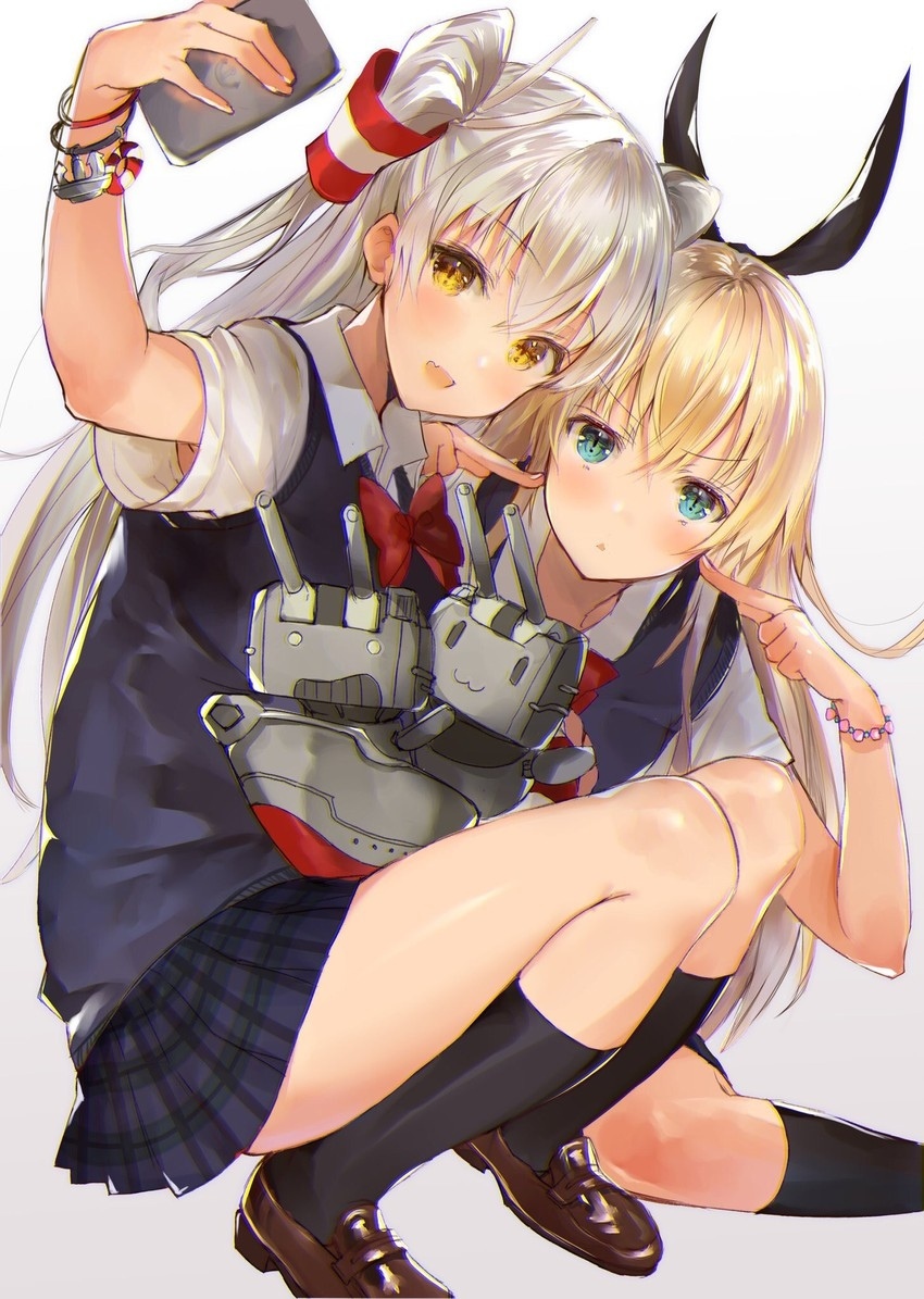 Kanmusu - Anime, Kantai collection, Tashkent, Verniy, Shimakaze, Hamakaze, Tone, Anime art, Longpost