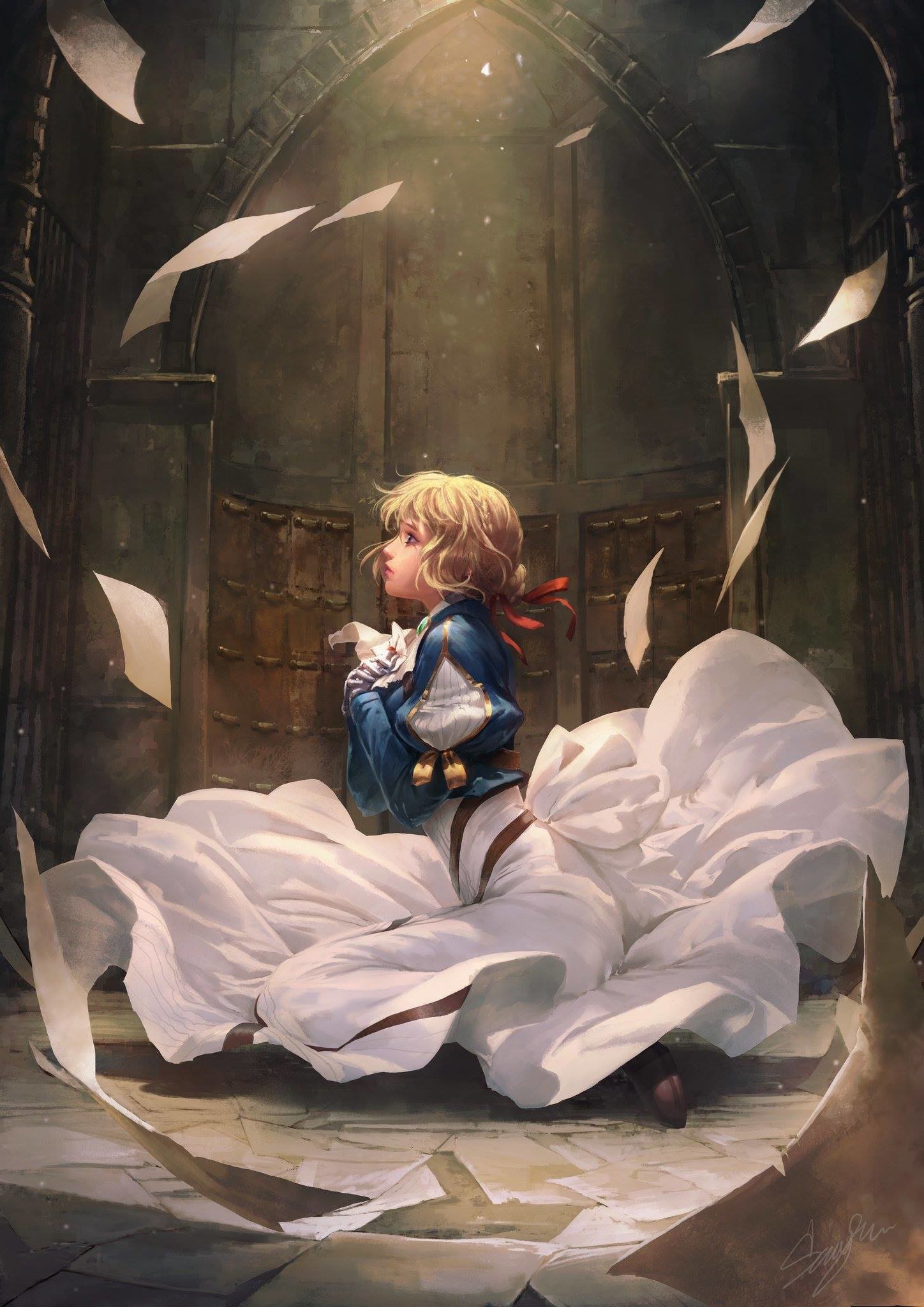 Violet Evergarden - Anime art, Anime, Violet Evergarden