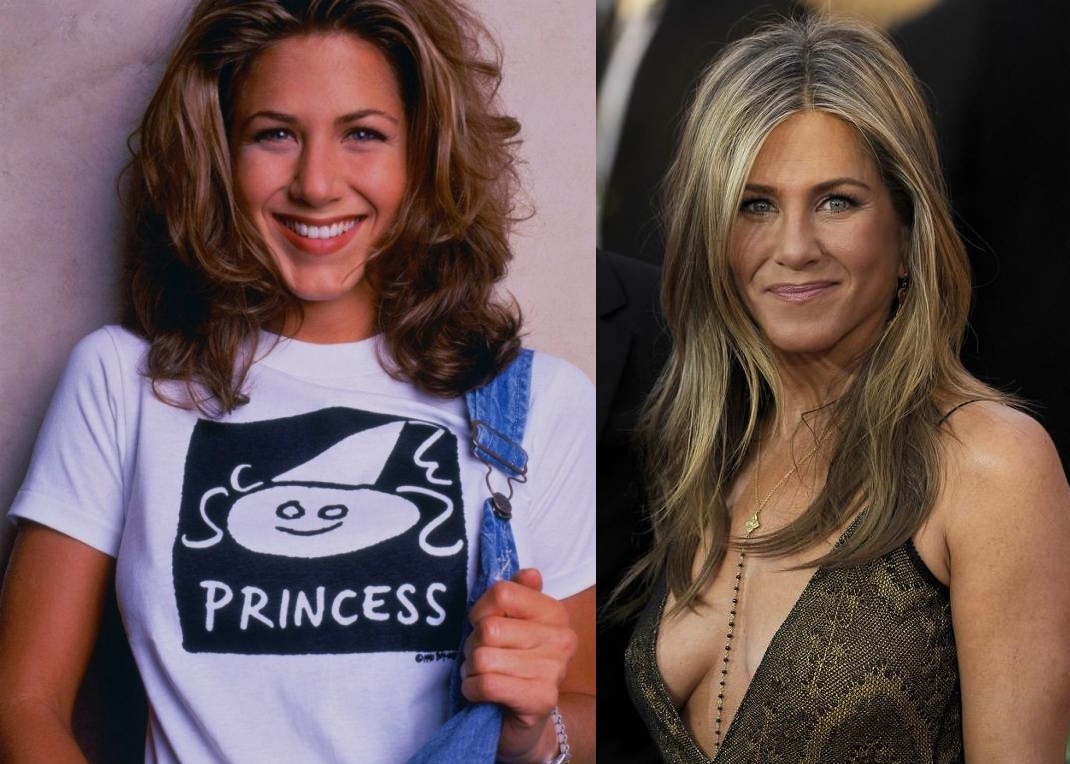 Famous women in their youth and now. 2018 - Girls, Female, Time flies, Then and now, It Was-It Was, A selection, Longpost, Celebrities, Women