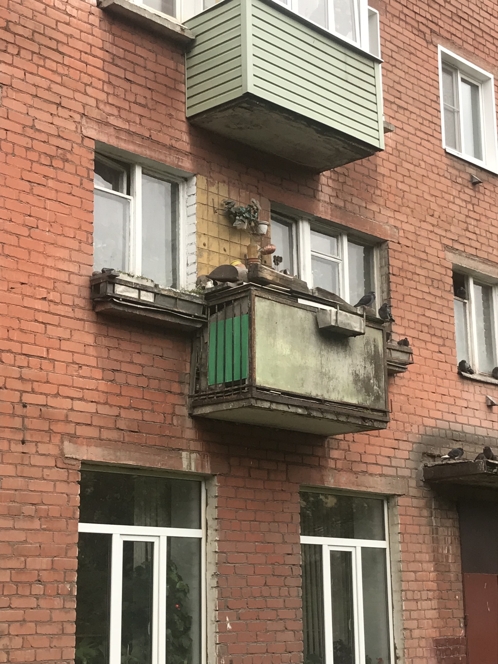 Weird balcony! - My, Yaroslavl, Balcony, Longpost