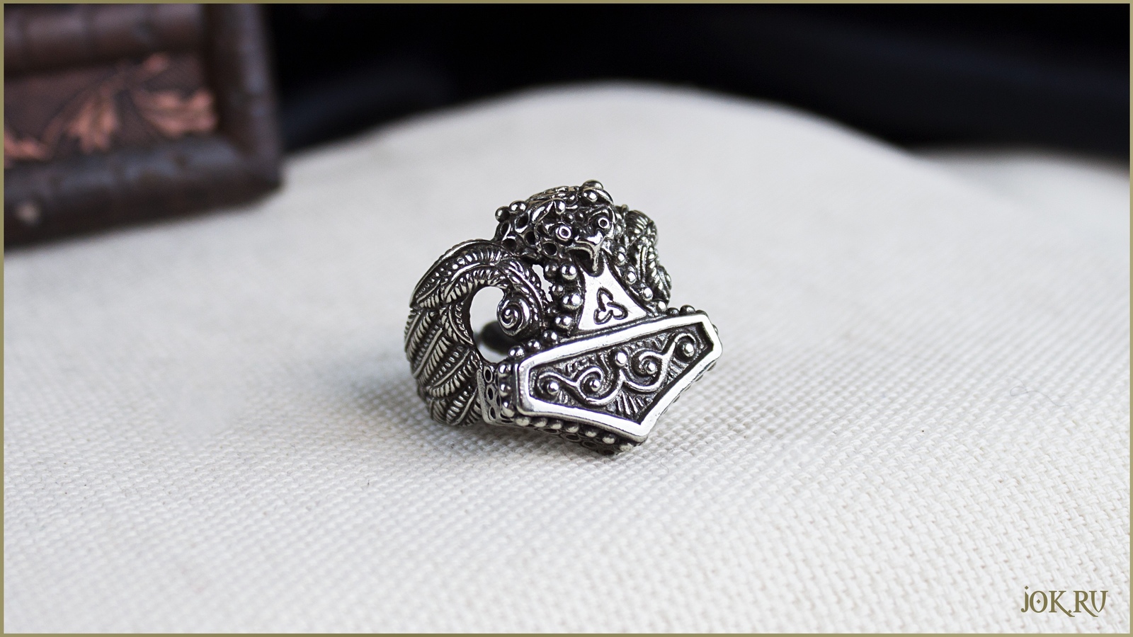 Ring Mjolnir - My, Thor's Hammer, Викинги, North, Scandinavian mythology, Male, Workshop, Order, Mjolnir