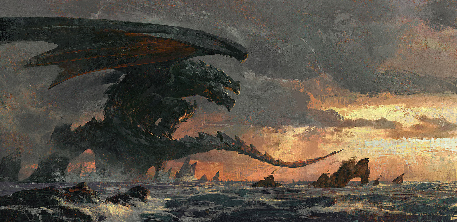 Before the Storm - Art, The Dragon