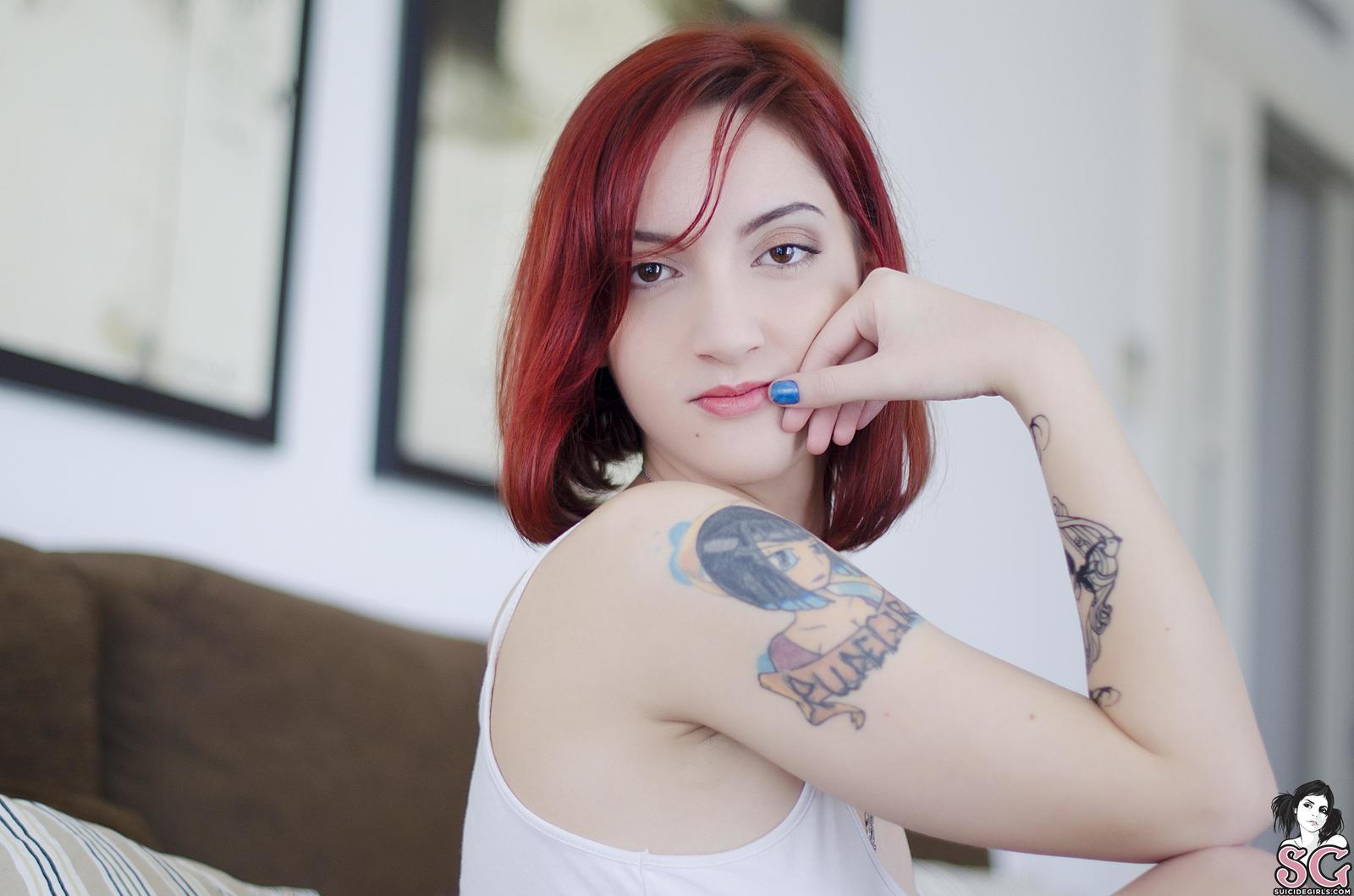 Margout - NSFW, Margout, Suicide Girls, Красивая девушка, Сиськи, Попа, Обнаженка, Длиннопост