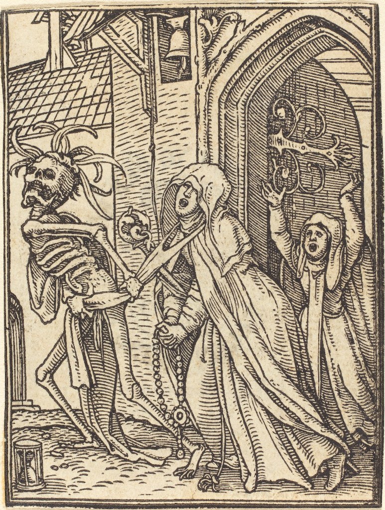 Dance of Death, part 1 - My, Hans Holbein the Younger, Dance of Death, Engraving, Middle Ages, Longpost