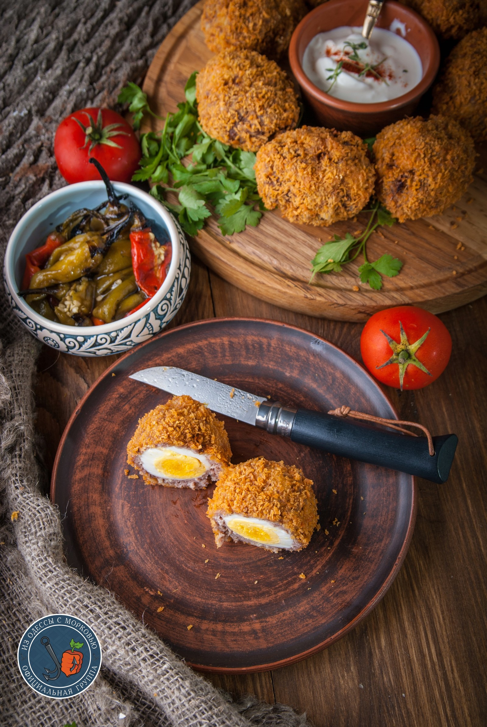 Scotch Egg for the Hobbit of the Shire - My, Literary Cuisine, From Odessa with carrots, Cooking, Food, Recipe, The photo, Longpost