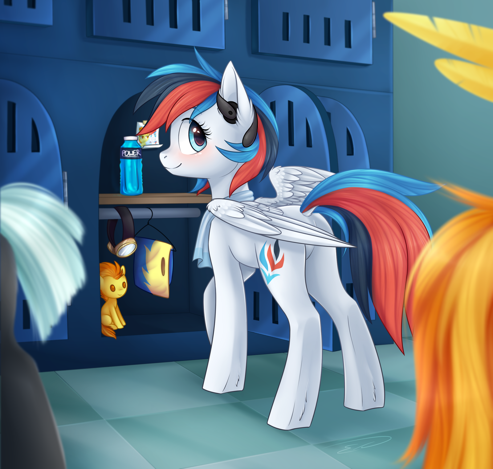 Retro City's Locker - , Original character, PonyArt, My little pony