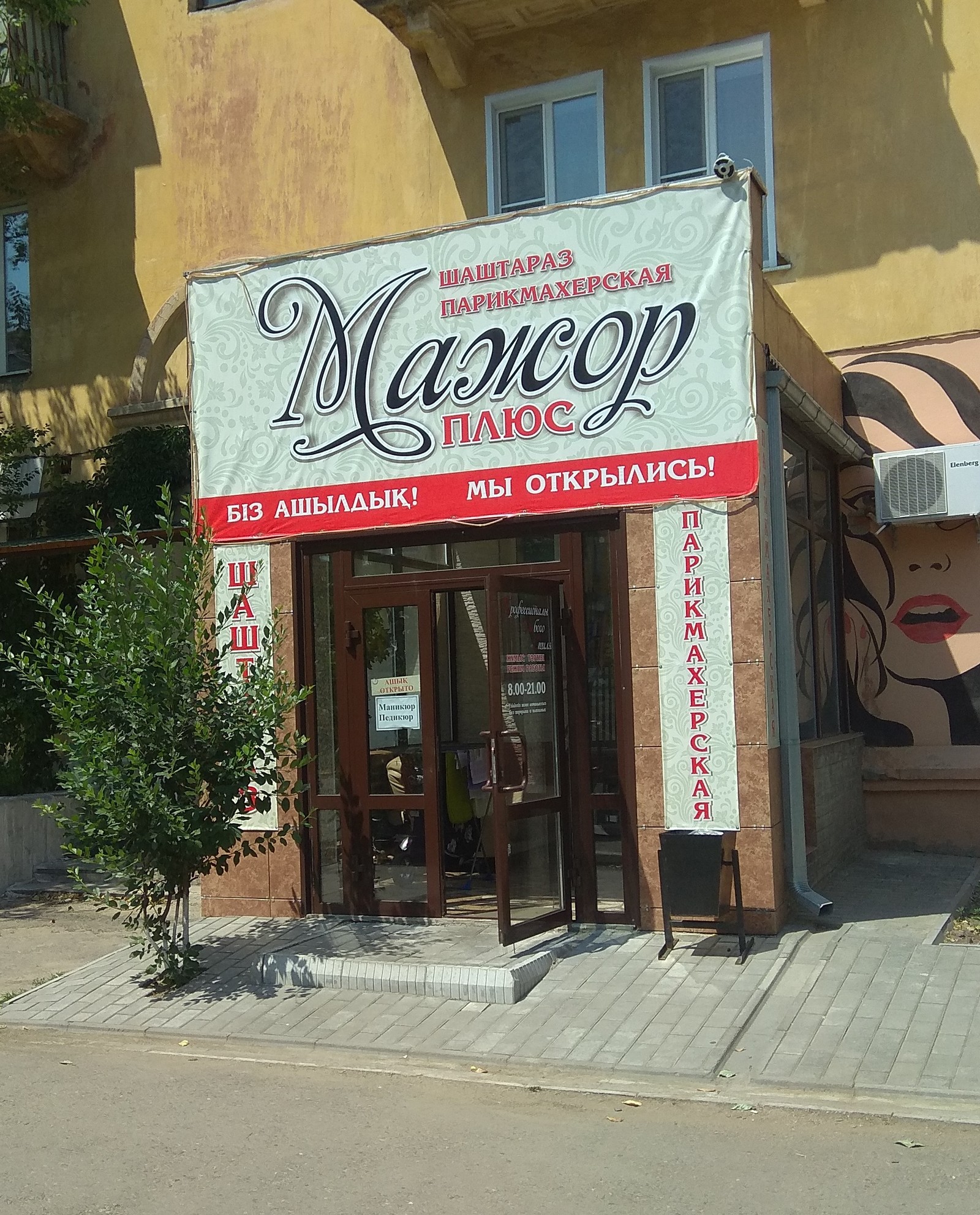 Major + - My, Kazakhstan, Salon, Show off