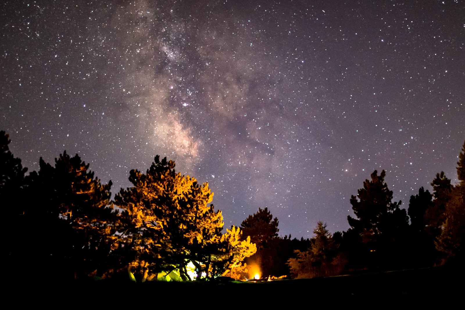 Journey to the Starry Tale on Ai-Petri. - My, Hike, Travels, Tourism, Crimea, Russia, The mountains, Sea, dawn, Longpost