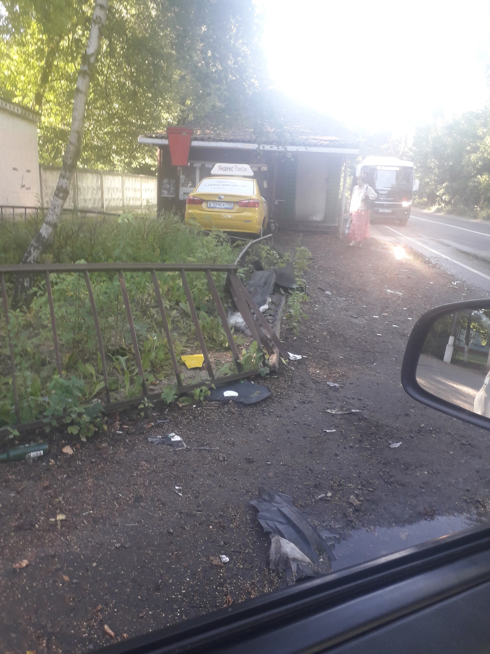 No title - Taxi, Yandex Taxi, Road accident, Longpost