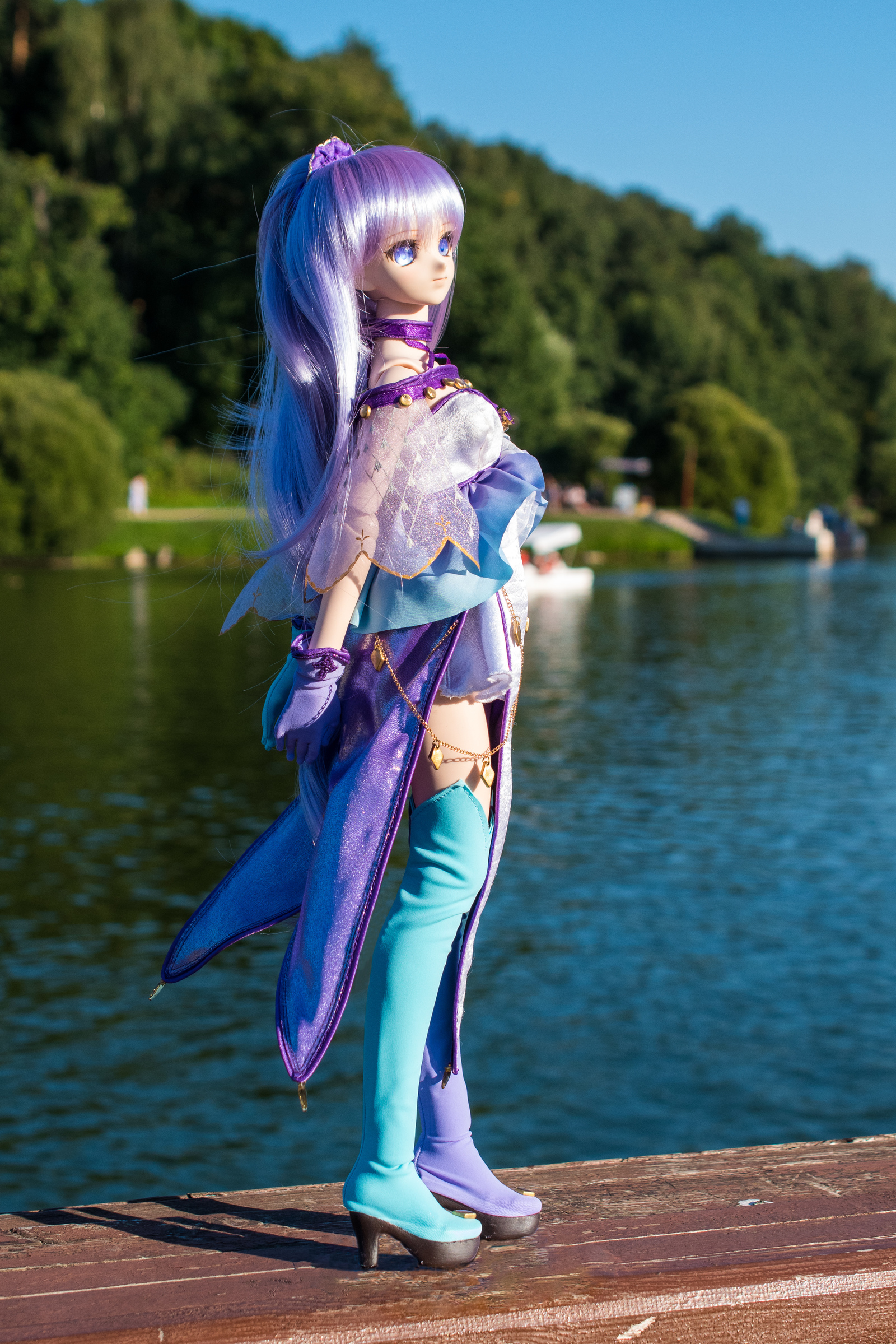 DollfieDream - Medeika in Tsaritsyno - My, Dollfiedream, Jointed doll, Medea Lily, The photo, Hobby, Anime, Longpost