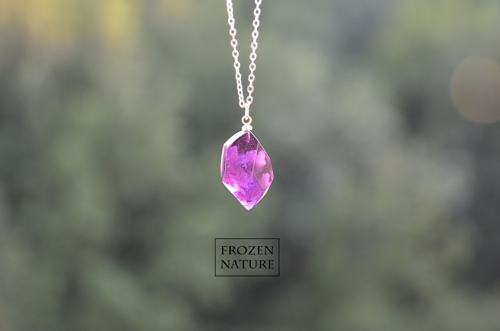 Пурпурные кристаллы | Пикабу