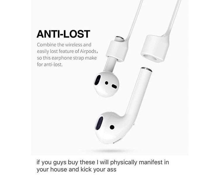 With our invention, you will never lose your Air-pods again! - Reddit, Translation, Apple