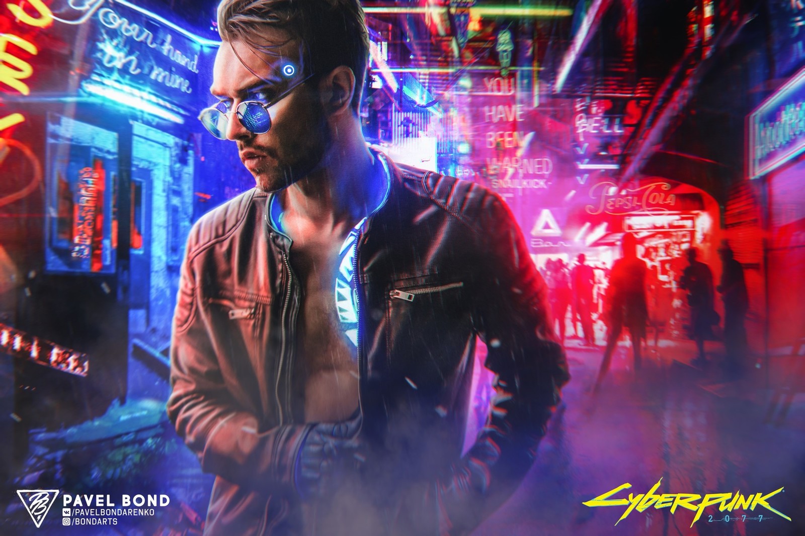 CYBERPUNK 2077 FANART - PAVEL BOND - My, Cyberpunk 2077, The Witcher 3: Wild Hunt, Cyberpunk game, Pavel BOND, Video, Longpost