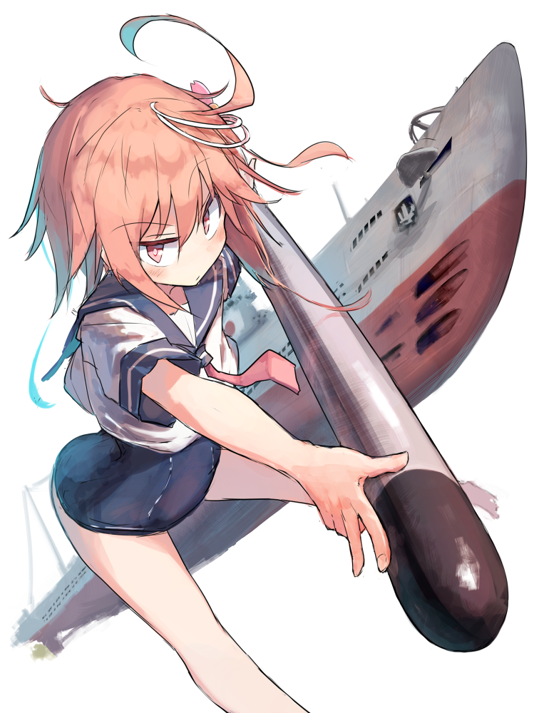 Dechi - Kantai collection, i-58, Goya, Anime, Anime art