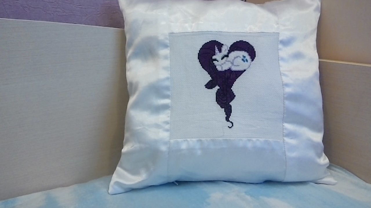 Embroidery on things - My, Embroidery, Handmade, With your own hands, Needlework without process, World of warcraft, My little pony, Longpost