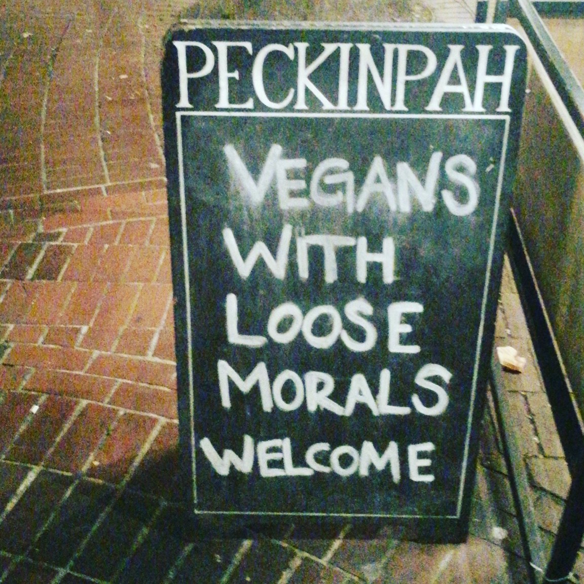 In one of the restaurants in Canada. - My, Vegan, A restaurant, Canada, Vancouver