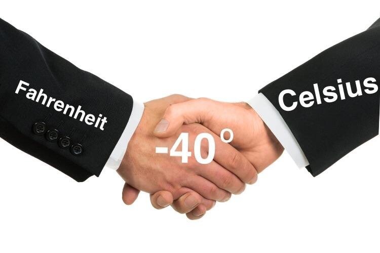 To some extent, everyone can agree - Celsius, Fahrenheit, Agreement