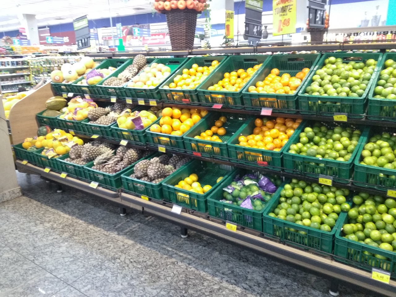 Apples are more expensive than mangoes or an ordinary Brazilian supermarket from the inside - My, Brazil, Latin America, Food, Products, Abroad, Longpost