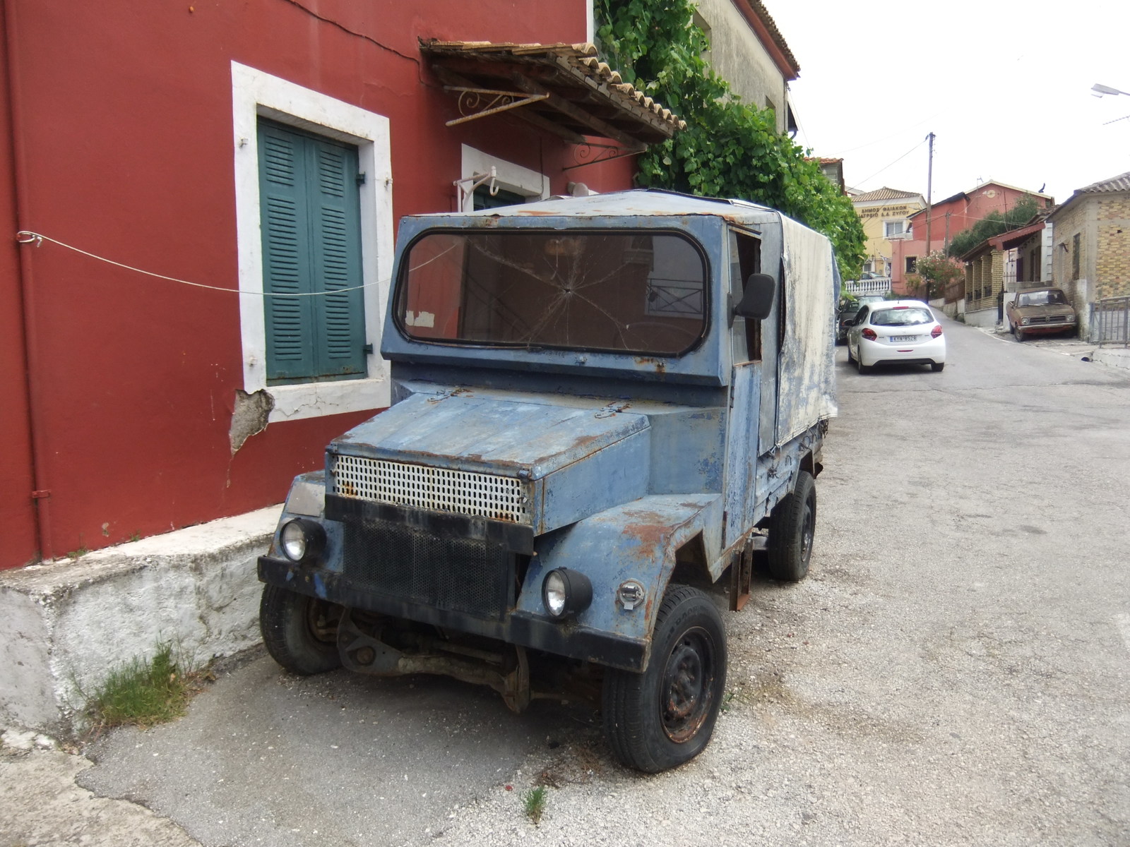 Old cars of Corfu. - My, Longpost, Auto, Rarity, Story