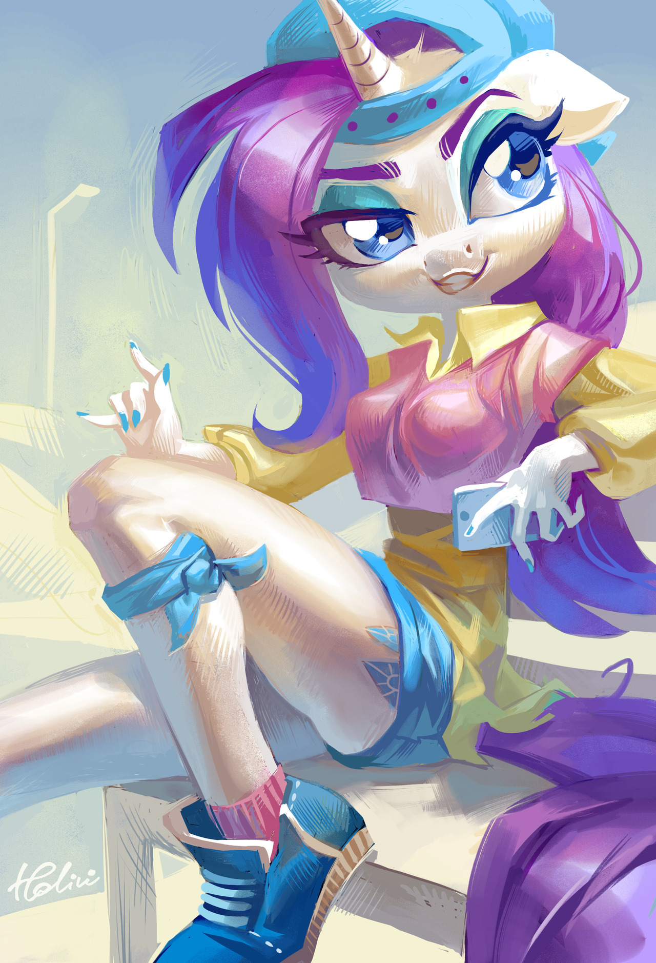 Rarity - My Little Pony, PonyArt, Rarity, MLP Season 8, Holivi