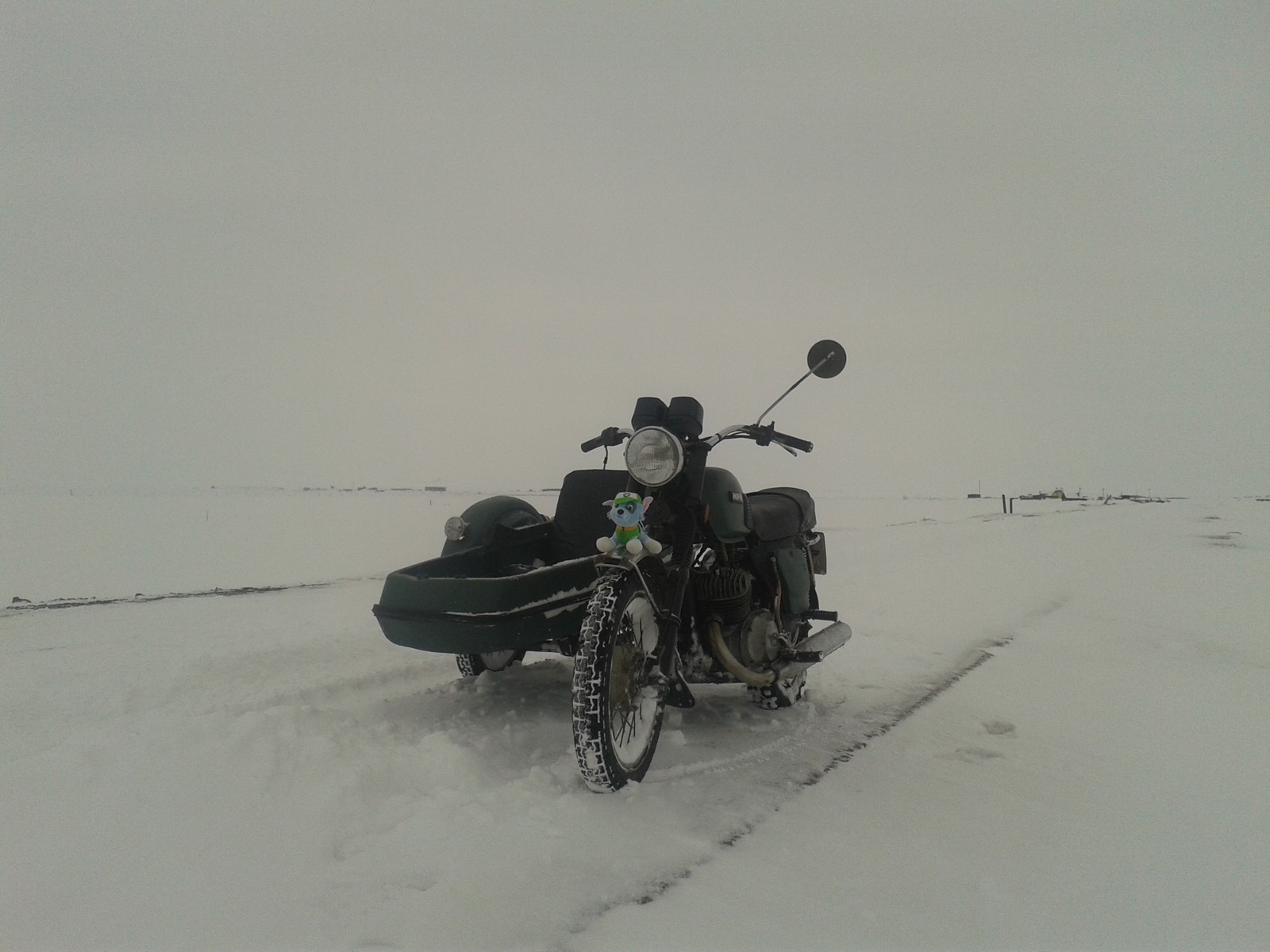 Adventures of the popular Soviet motorcycle Izh-Jupiter 4, in the north. part 3 - My, My, Izh Jupiter, Amderma, Longpost