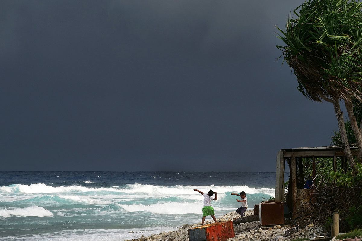 Tuvalu - life on the edge of the Pacific Ocean. - Tuvalu, Ocean, Polynesia, Longpost