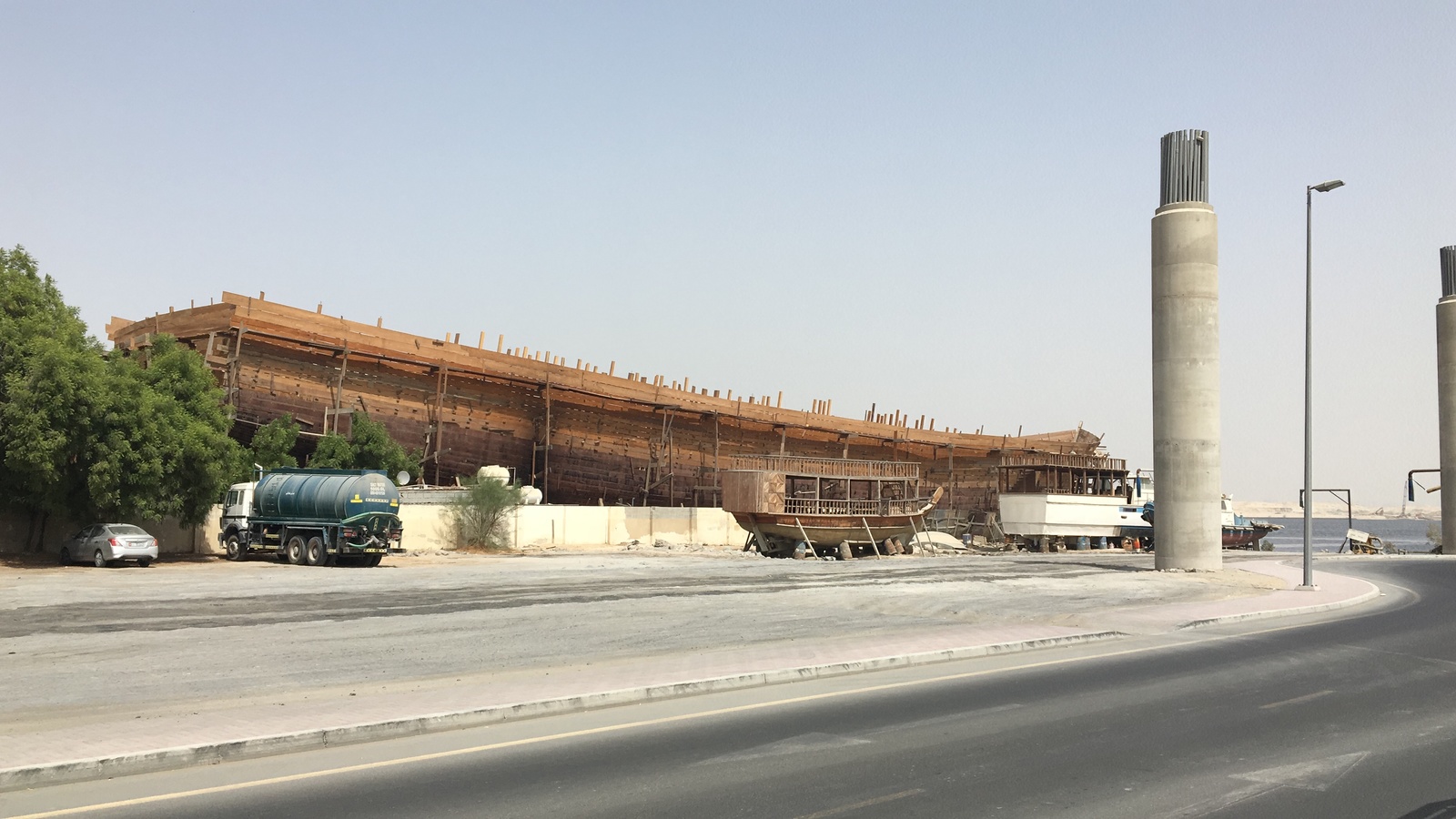 Sheikh's Ark? - My, A boat, The ark, Woodworking, Dubai