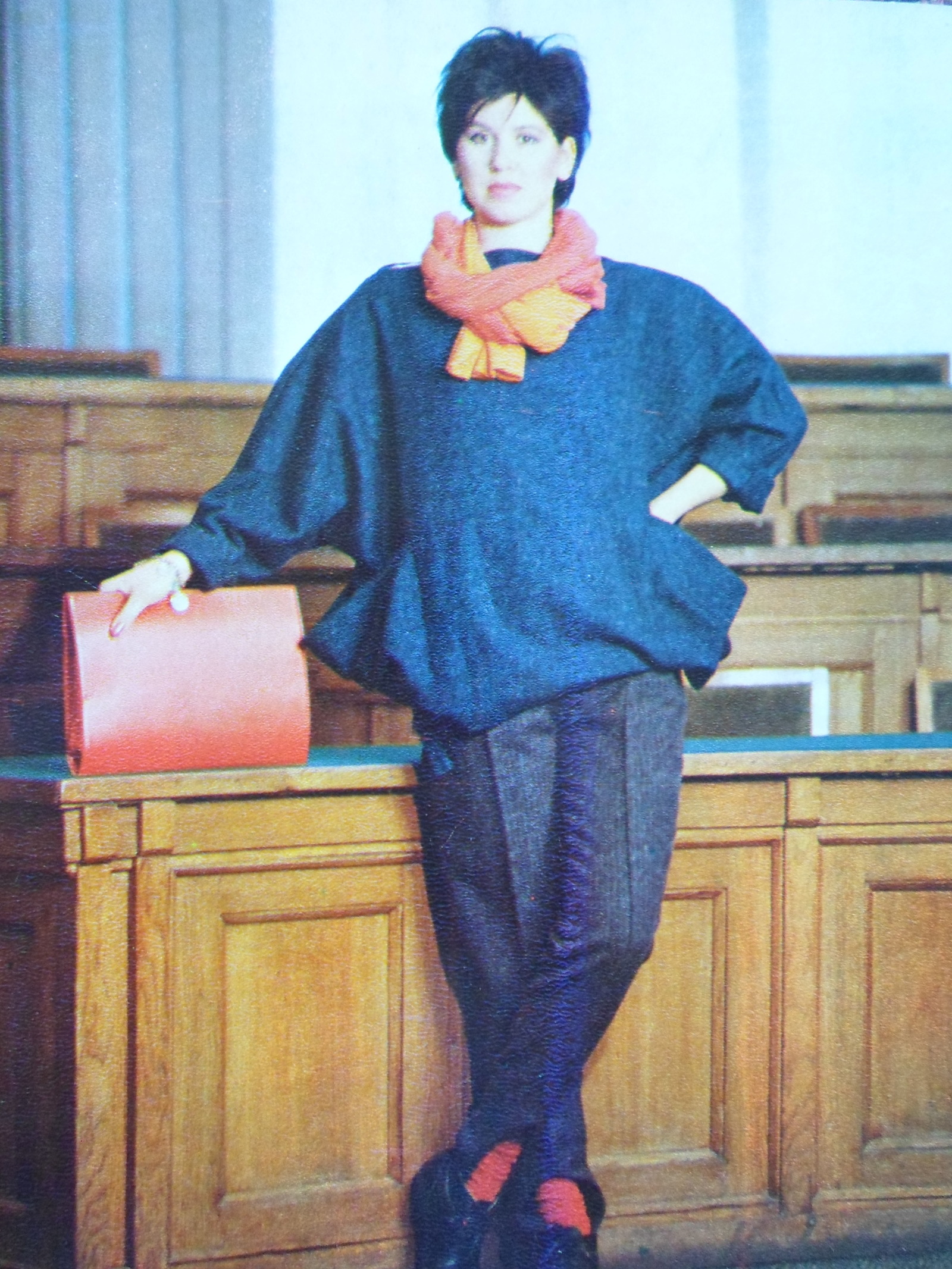 Fashion 1987 - the USSR, Fashion, Cloth, 1987, STYLE, Style, Models, Longpost, Retro