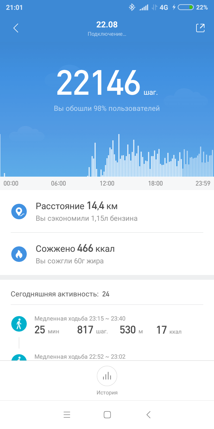 На волне постов о шагомерах - Моё, Шагомер, Mi band 3, Mi Fit, Длиннопост