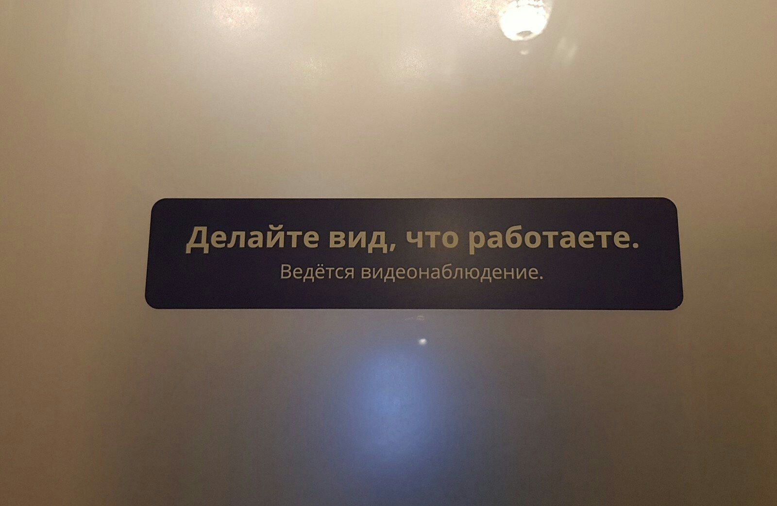 In one of the offices of St. Petersburg - Office, Humor